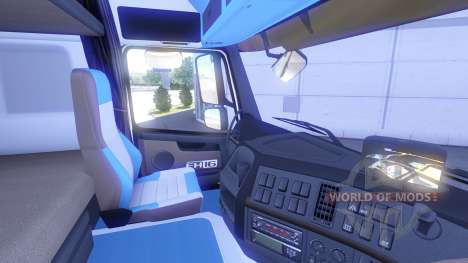 Новый интерьер у тягачей Volvo для Euro Truck Simulator 2