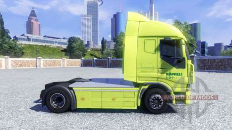 Скин Kappeli Logistik на тягач Iveco для Euro Truck Simulator 2