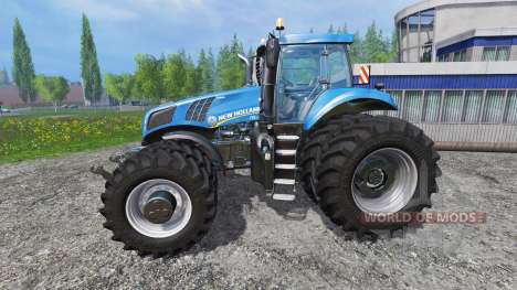New Holland T8.275 Twin Wheels v1.1 для Farming Simulator 2015
