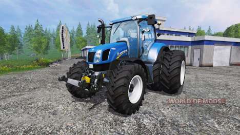 New Holland T6.175 twin wheels для Farming Simulator 2015