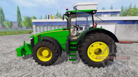 John Deere 7290R and 8370R v0.2 для Farming Simulator 2015
