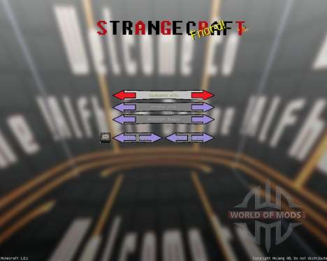 STRANGE CRAFT [128x][1.8.1] для Minecraft