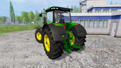 John Deere 7290R and 8370R v0.2 для Farming Simulator 2015