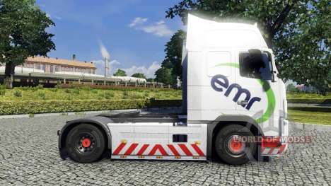Скин EMR на тягач Volvo для Euro Truck Simulator 2