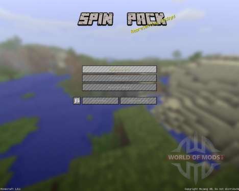 SpinPack [16x][1.8.1] для Minecraft