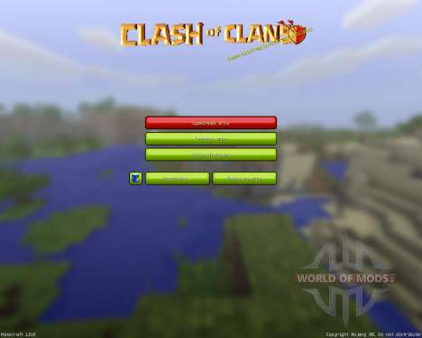 Clash of Mines Resource Pack [32x][1.8.8] для Minecraft