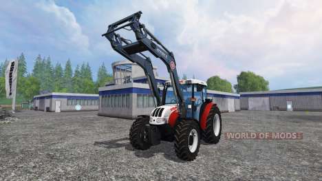 Steyr Kompakt 4095 front loader для Farming Simulator 2015