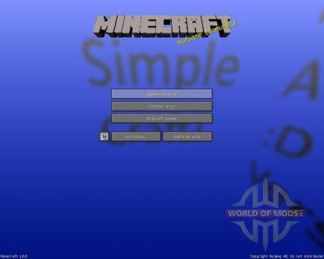Simple Craft Resource Pack [16x][1.8.8] для Minecraft