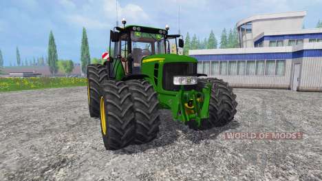 John Deere 6830 v1.1 для Farming Simulator 2015
