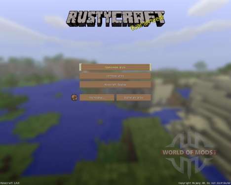 RustyCraft [Mank16] [16x][1.8.8] для Minecraft