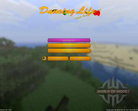 Dancing Life v0.9.8.2 [16x][1.8.8] для Minecraft