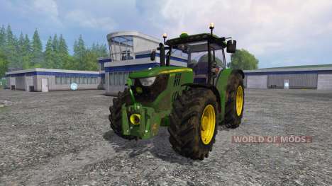 John Deere 6170R FL для Farming Simulator 2015