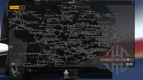 Mapa Brasil Total 4.2 [BUS VERSION] для Euro Truck Simulator 2