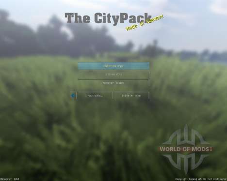 City Pack V0.7 [64x][1.8.8] для Minecraft