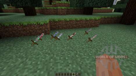 Ore Swords [1.7.10] для Minecraft