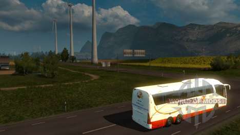 Пассажирские перевозки для Euro Truck Simulator 2