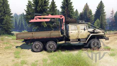 Урал-4320-1982-40 для Spin Tires