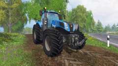 New Holland T8.320 v2.3 для Farming Simulator 2015