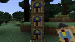 Wall Clock [1.7.10] для Minecraft