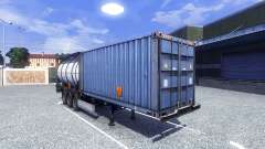Полуприцеп контейнеровоз для Euro Truck Simulator 2