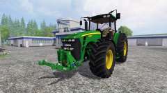 John Deere 8330 v2.1 для Farming Simulator 2015
