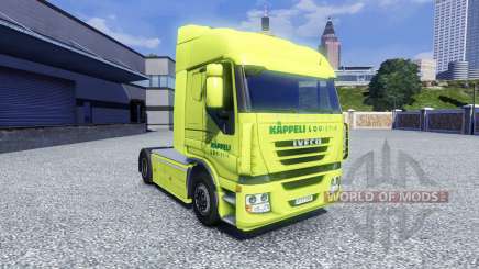 Скин Kappeli Logistik на тягач Iveco для Euro Truck Simulator 2