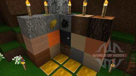 Detailed Realism [128x][1.8.1] для Minecraft