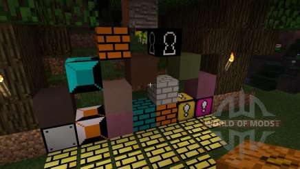 Super Mario Bros Resource Pack [16x][1.8.1] для Minecraft