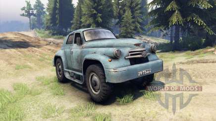 ГАЗ-М-20 Победа custom для Spin Tires