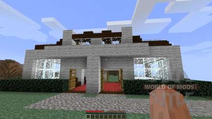 House Designs On An Island [1.8][1.8.8] для Minecraft