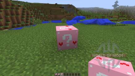 Lucky Block Pink [1.7.10] для Minecraft