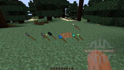 Throwing Spears [1.7.10] для Minecraft