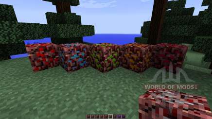 More Nether Ores [1.7.10] для Minecraft