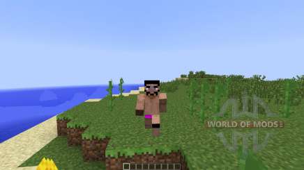 Animated Player [1.7.2] для Minecraft