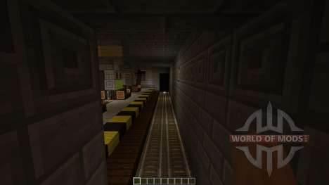 Subway Minecraft 1v1 Map для Minecraft
