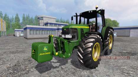 John Deere 6820 для Farming Simulator 2015