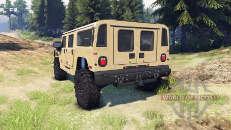 Hummer H1 tan для Spin Tires