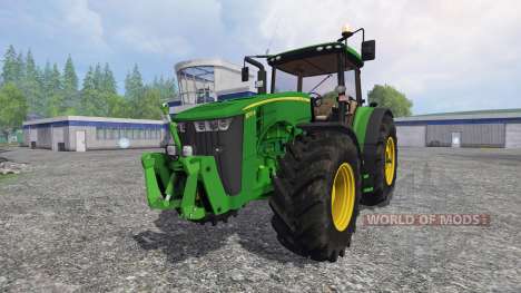 John Deere 8370R v3.0 для Farming Simulator 2015