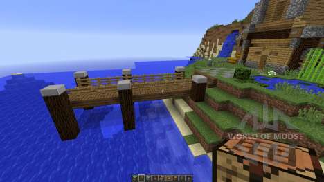 Medieval House on a little Island для Minecraft