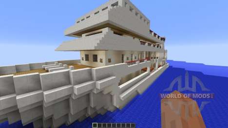 Luxury Yacht для Minecraft