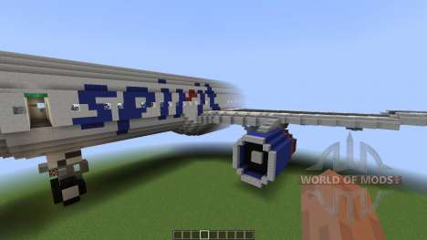 Airbus A320SL Spirit Airlines [1.8][1.8.8] для Minecraft