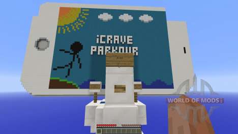 iCrave Parkour для Minecraft