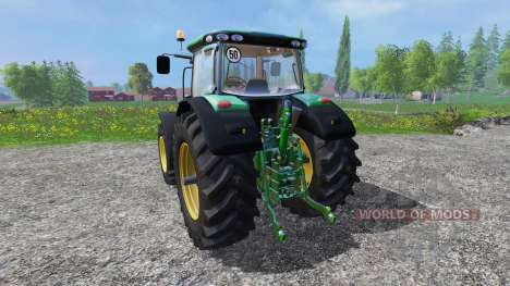 John Deere 6210R v1.1 для Farming Simulator 2015
