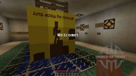 Jump across the Minecraft [1.8][1.8.8] для Minecraft