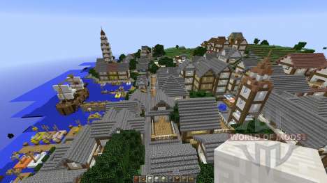Minecraft town-Oakville для Minecraft