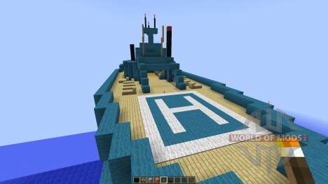 Cruise Yacht full interior [1.8][1.8.8] для Minecraft