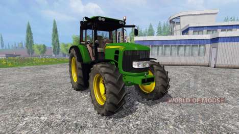 John Deere 6330 Premium v2.0 для Farming Simulator 2015