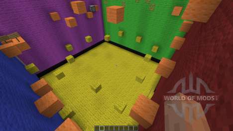 Rubix Cube Parkour для Minecraft