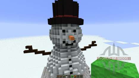 Cute Snowman для Minecraft