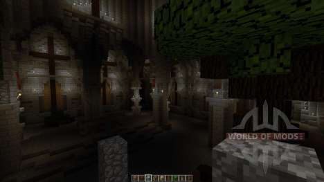 Postapocalyptic cathedral Halbshooter для Minecraft